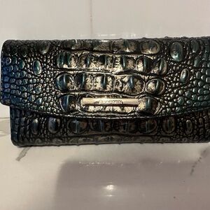 Brahmin Agate checkbook Melbourne genuine leather